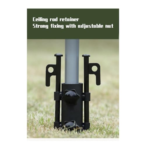 Geieold Befestigungsrohr für Markisenstange, Bodenhalterung, Winddicht, Zeltdach, Stützstangenbefestigung, 2 Stück