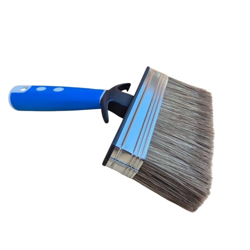 Brosse saturateur terrasse 140 mm TIMBERDAY – Pinceau Brosse Large pour lasure, saturateur, Huile et Vernis Bois - Spécial Bois extérieur & terrasse