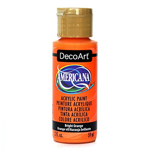 DecoArt Americana Acrylic Paint, 2-Ounce, Bright Orange