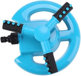 Yardenfun Aspersores Oscilantes De Cobertura 360 Aspersores De Água De Três Braços Aspersores Rotativos De 3 Braços Aspersores De Jardim Aspersores De Jardim Bico De Aspersão De Gramado