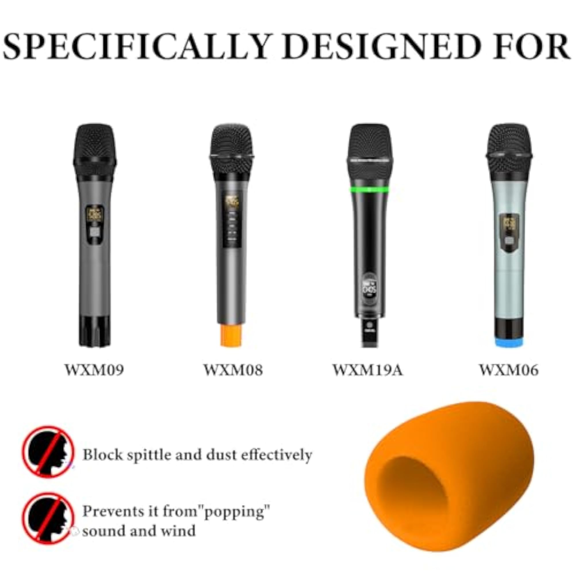 Foam Windscreen for Microphones, Antipop