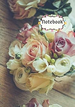 Paperback notebook journal: Floral Design , 101 Pages , 7 x 10 inches , carnet, Journal , Notebook , Composition Book