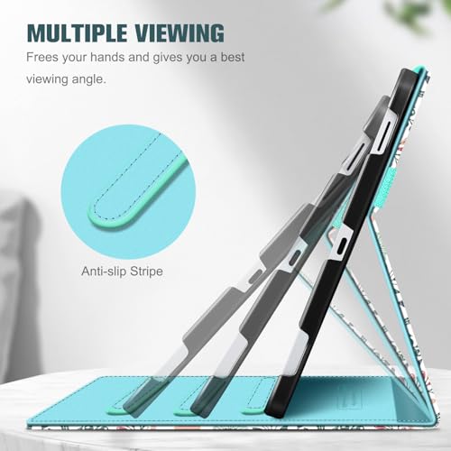 Fintie Hülle für Samsung Galaxy Tab S9 FE 5G 10.9 Zoll/Galaxy Tab S9 11 Zoll 2023, Multi-Angle Viewing Schutzhülle mit Tasche… – Ansicht 3