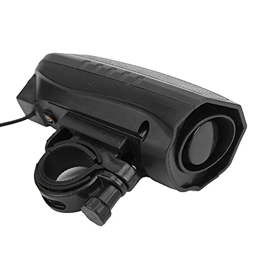 tomvorks Buzina elétrica para bicicleta, alarme de guidão de ciclismo alto 110db com botão dividido,