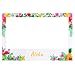 Large Size Luau Photo Booth Props Frame Party Supplies Decorations - For Hawaiian Tropical Tiki Birthday Baby Bridal Wedding Shower