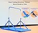MARFULA Foldable Gymnastic Bar for Kids Ages 3-12, 9 Height Levels, 200 lbs Weight Capacity, 5 Ft Length Gymnastic Kip Bar with Mat, Gymnastic Equipment for Home and Gym Center Indoor Outdoor Use
