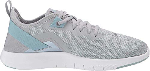 Nike Women's Flex Trainer 9 Cross, Wolf Grey/Pure Platinum-Ocean Cube-White, 10 Regular Us #TOP3