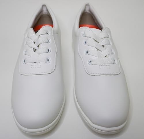 Dinkles Men's Glide Marching Band Shoes, Comfortable, Medium Width, White3