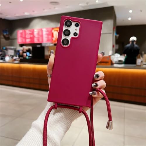 Coque pour Samsung S21 Plus avec lanière pour vos sorties