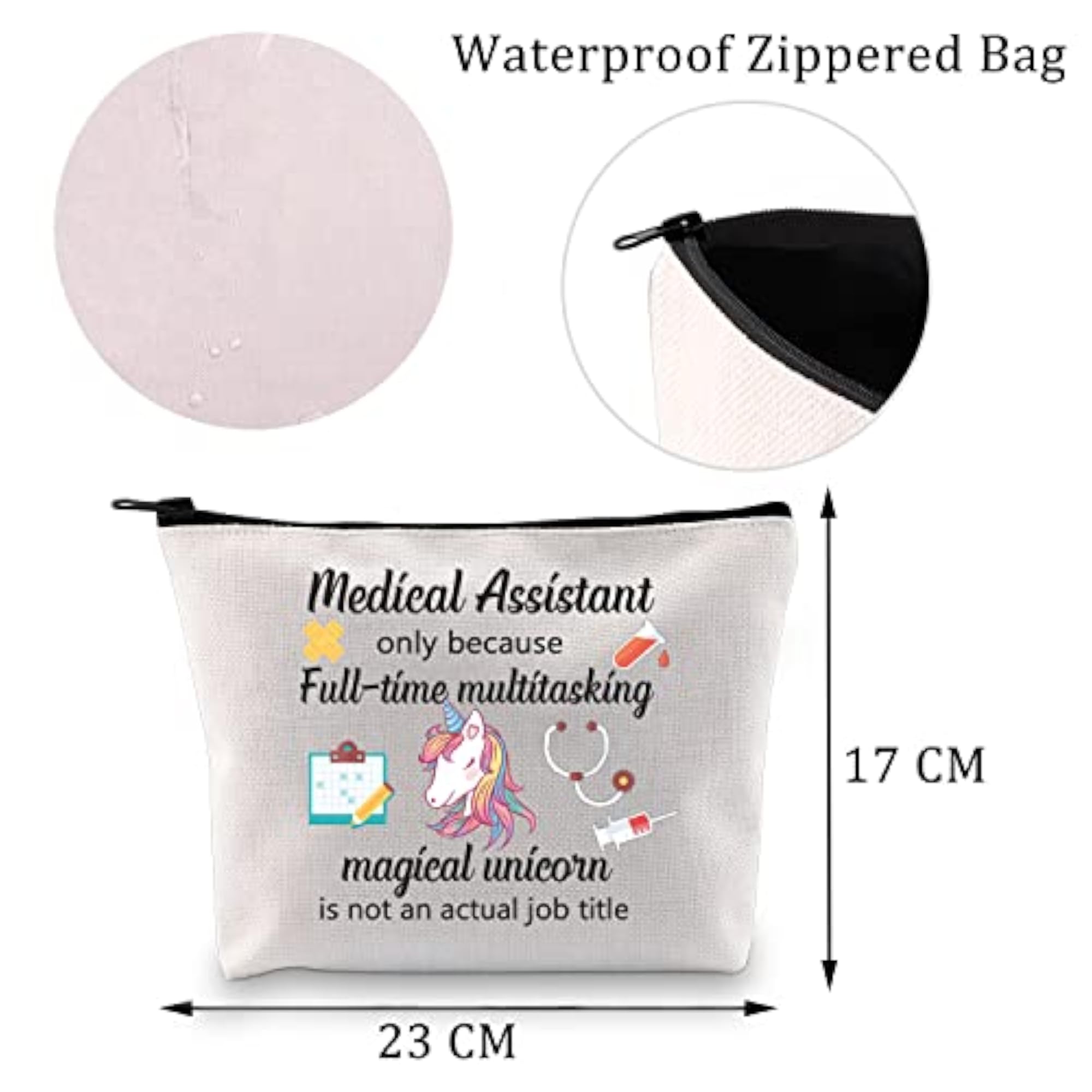 Medical Assistant Makeup Bag, Graduation Gift