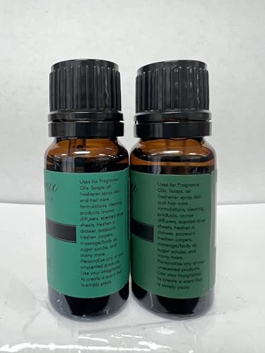 Image of Eternal Essence Oils 2 Pack 10ml Premium Fragrance Oil - Pine Needle & Warmth of The Holidays - for Candle, Soap Making, Aromatherapy, Diffusers, Home Care, & Humidifiers