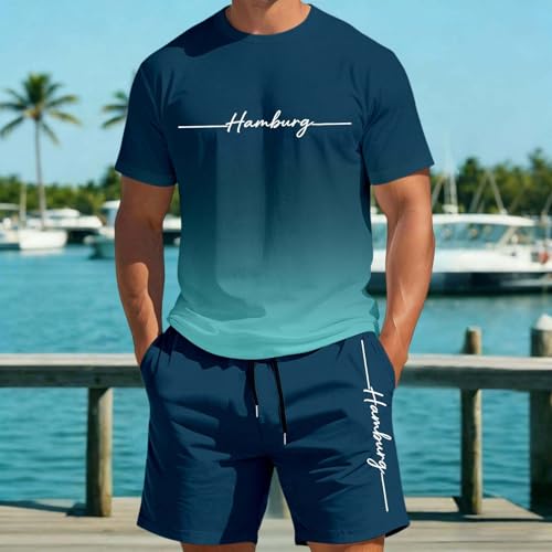Ensemble homme été ample idéal pour le jogging et le sport