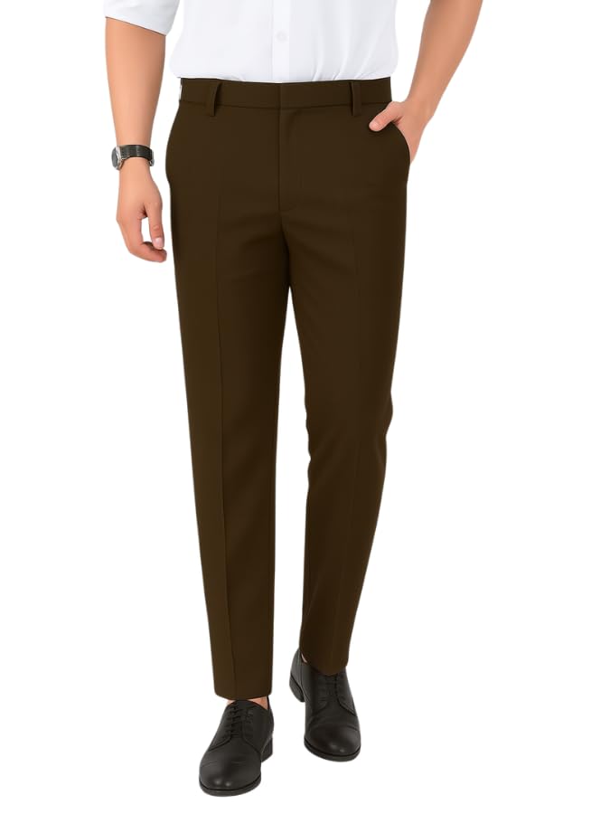 Men's Regular Fit Formal Trouser || Superior Comfort || Penta Series-picture-30