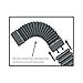 Flexible Elbow Corrugated Landscaping Pipe Connector, Connects to 3-in. and 4-in. Pipe