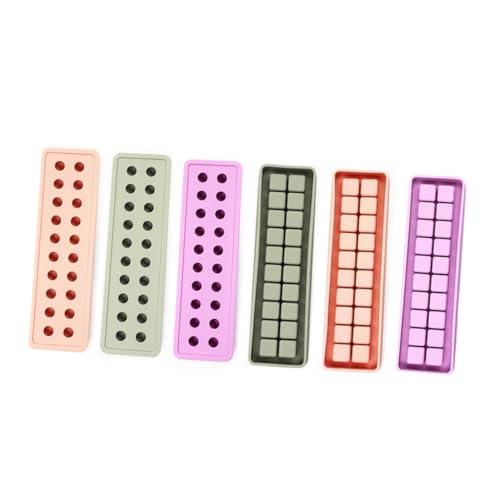 Molde mini esferas de hielo de silicona beige miniatura 5