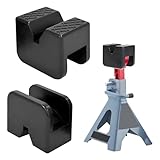 HIAHXC 2 Stück Wagenheber Gummiauflage Gummi Wagenheber Auflage Universal Jack Pad Unterstellbock Gummiblock für Schützt Ihren Pkw und SUV