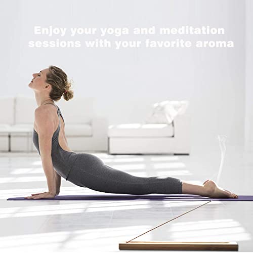 Clyhon - Porta incenso in legno ad angolo