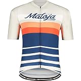 Maloja Herren Paternkofelm T-Shirt, Mitternachtsstreifen, S