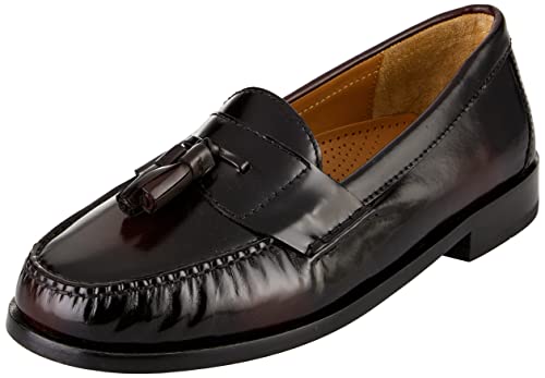 Cole Haan Men s Pinch Tassel Loafer, Burgundy, 8.5 D US
