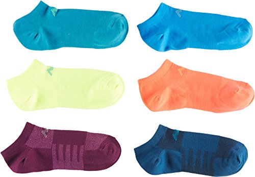 New Balance Unisex 6 Pack Lifestyle No Show Socks
