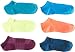 New Balance Unisex 6 Pack Lifestyle No Show Socks