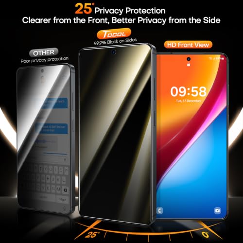 Image of TOCOL for Samsung Galaxy S26 FE Privacy Screen Protector