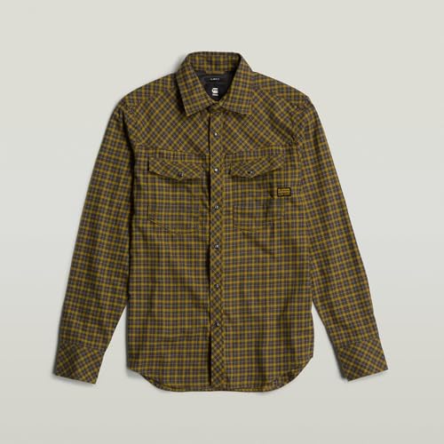G-Star Herren Dakota Slim Hemd, Mehrfarben (Tapenade Chibi Check D25223-D818-G906), M – Ansicht 3