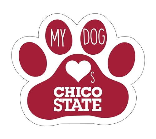 California State University Dog Paw Magnet Officially Licensed Collegiate Product