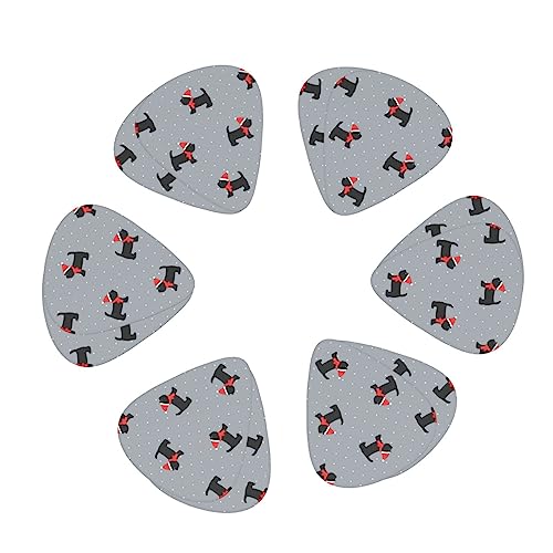 Médiators de Noël en forme de chiens mignons – 12 médiators tendance et durables dans une boîte pour ukulélé guitare électrique basse - Les Beatles, Paul McCartney, John Lennon, RIngo Starr, George Harrison Médiators de Noël en forme de chiens mignons - 12 médiators tendance et durables dans une boîte pour ukulélé guitare électrique basse – Image 3