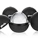 glacio Round Ice Cube Molds - Whiskey Ice Sphere Maker - Makes 2.5 Inch Ice Balls - 4 Pack