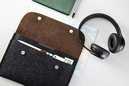 iPad Pro Sleeve iPad Sleeve 11 Inch iPad 10.2 Sleeve 9th 8th 6th 5th 4th Generation 2022 2021 2020 10.2 10.5 10.9 11-inch Also available for iPad with Smart Magic Keyboard Folio. Genuine Leather - Image 3