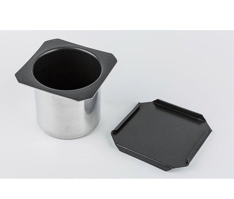 Juego de moldes antiadherentes para tostadas y pasteles, molde para pan en forma de cilindro con tapa, utensilios pequeños para hornear (2 piezas)