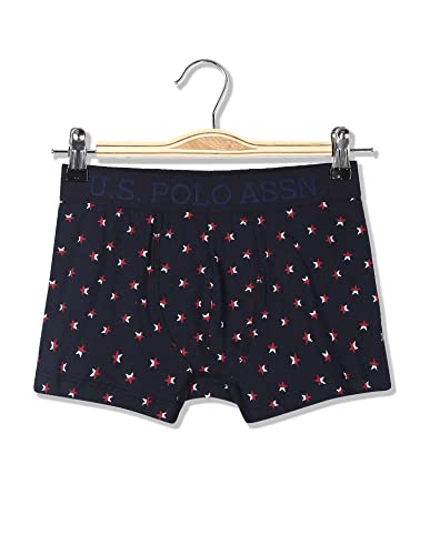 Image of U.S. Polo ASSN. Men's I616 Elasticized Waist Printed Underwear Trunks - Pack of 1