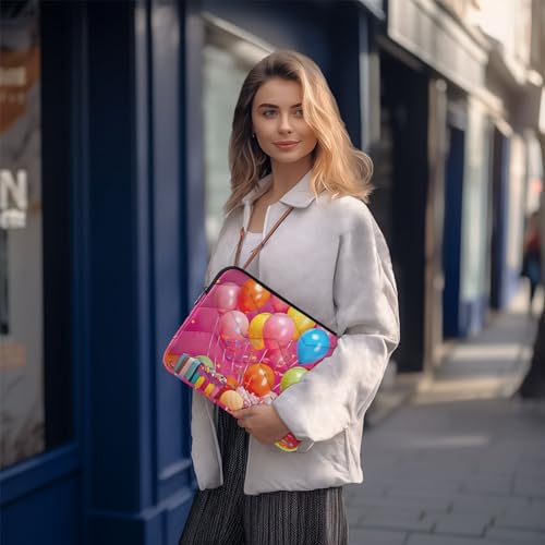 Funda para Laptop 13-14 Pulgadas Tela Impermeable Rosa miniatura 7