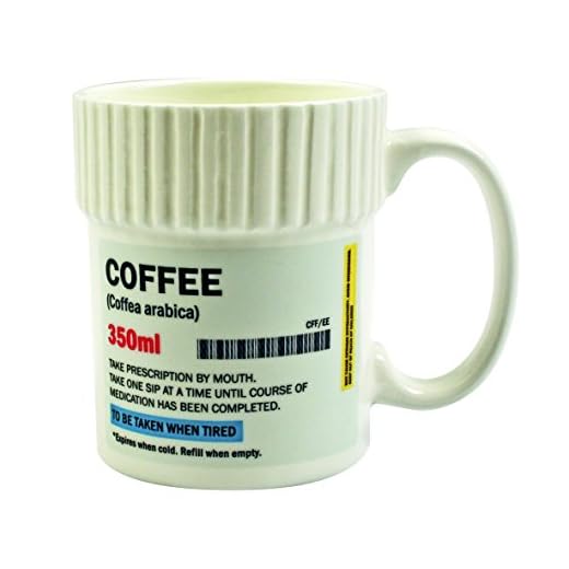 Gift Republic | Pillendose Kaffeebecher | Mehrfarbig