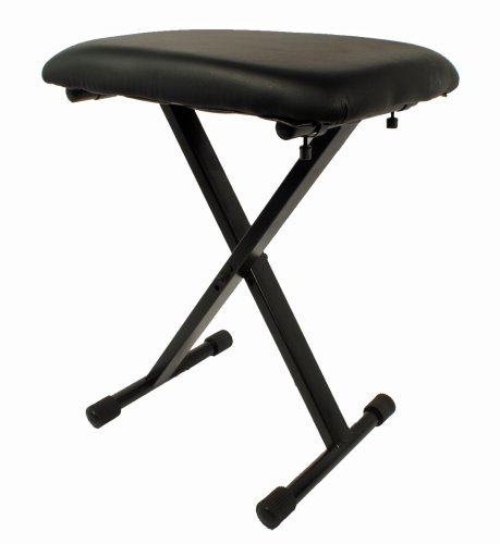 Banquette Siège Tabouret Noir pour Piano & Synthé ~ Neuf & Garantie - Les Beatles, Paul McCartney, John Lennon, RIngo Starr, George Harrison Banquette Siège Tabouret Noir pour Piano & Synthé ~ Neuf & Garantie
