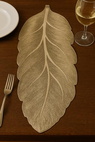 Image of Dakshya Industries PVC Waterproof Square Table Placemats & Table Runner Combo Set | 6 Dining Table Mats (38 x 38 cm) + 1 Runner (91 x 33 cm) | Heat Resistant, Washable, Non Slip (Royal Weave)