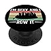 Je suis sexy et je le rame Rafting Boat Rafter River PopSockets PopGrip Interchangeable