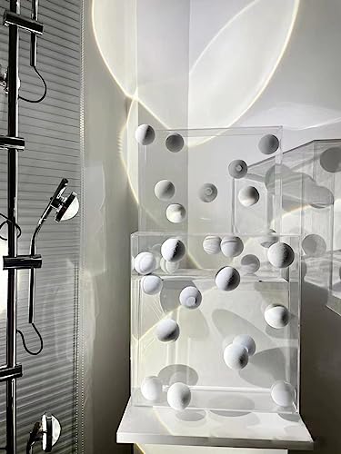 TFARC FOAM 6 Pack Foam Balls for Crafts, 4-Inch Round White Polystyrene Spheres for DIY Projects Ornaments Classroom Festivals Decoration