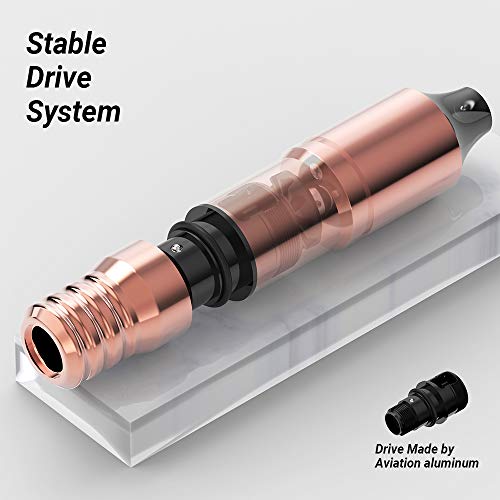 Stigma Tattoo Kit Rotary Tattoo Machine Pen 2 Battery 20 Pcs Cartridges 2 Tattoo Grip Cohesive Bandage With Case Em125Kitprb20-8-Us #TOP1