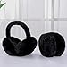 Women Men Soft Earmuffs Winter Earmuffs Faux Fur Earmuffs Cute Foldable Fluffy Ear Warmers Outdoor Warm Earmuffs