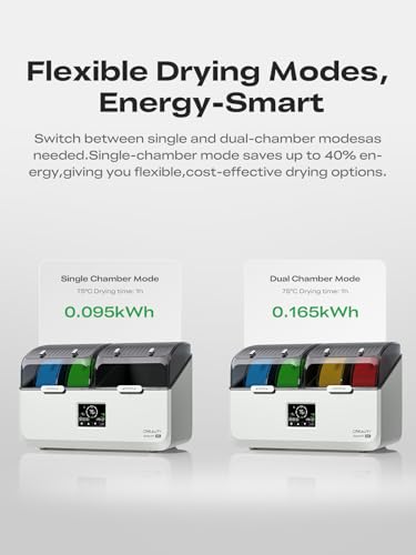 Image of Creality Space Pi X4L Filament Dryer Bundle with Creality Hyper PLA Filament 1.75mm, RFID