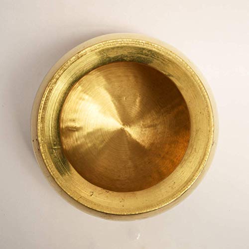 Radhna Brass Pure Handmade patili Biryani Handi capicity 3 LTR. - Image 3