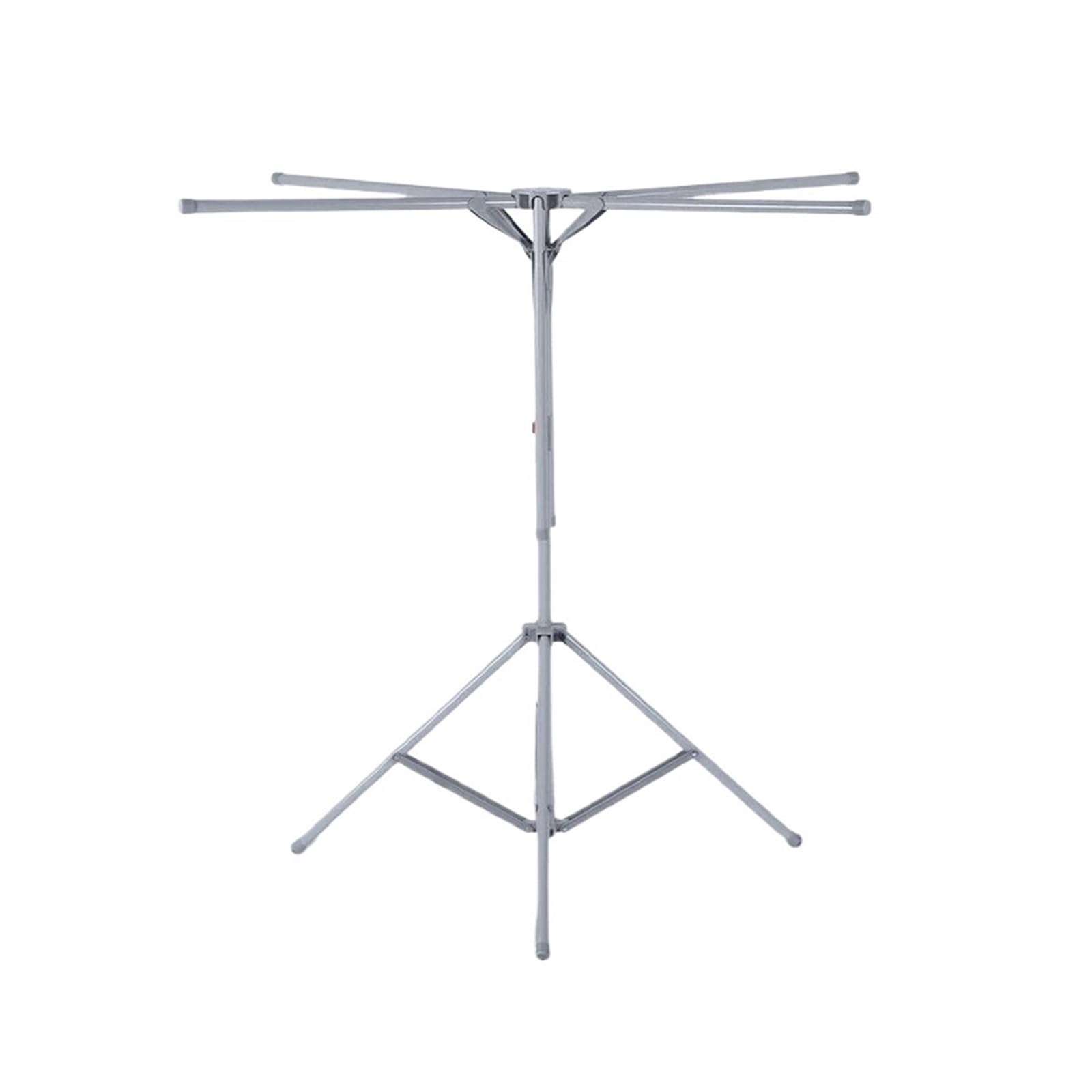 AXYLQJVZNC Foldable Standing Clothes Drying Rack, Freestanding Hanger for Home Balcony Bedroom(Grey)