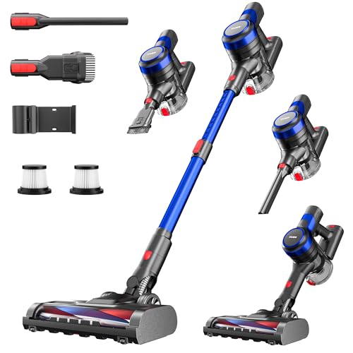 STANEW Aspirapolvere a Bastone Senza Fili, 350W Potente...