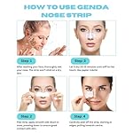 GENDA Blackhead Remover Nose Pore Strips for Deep Cleansing, Clears Black head and Instant Pore Unclogging - 12 Strips - Image 5