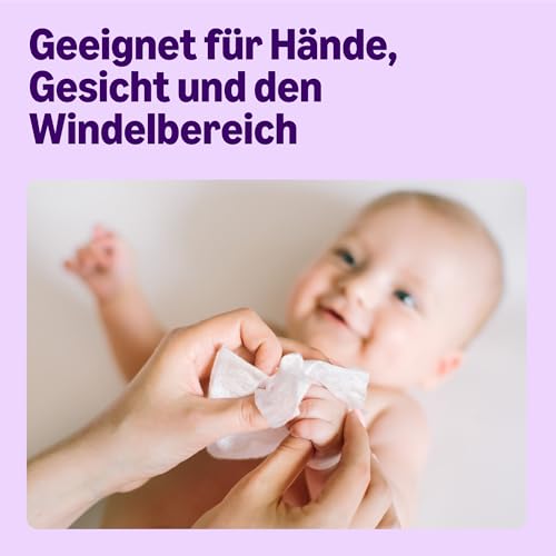 by Amazon Sensitive Babyfeuchttücher 1008 Tücher, unparfümiert, 18 Packungen à 56 Stück (zuvor unter der Marke Mama Bear, identisches Produkt)