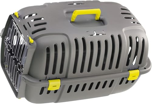 Image of Dog Trust Pet Carrier Cage Hard Sided Cat Carrier for Small Medium Dog Cat