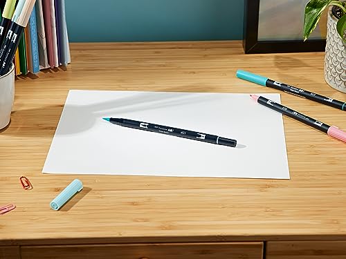 Tombow ABT-6P-4 ABT Dual Brush Pens - Candy Colours (Pack of 6) by Tombow - Image 2