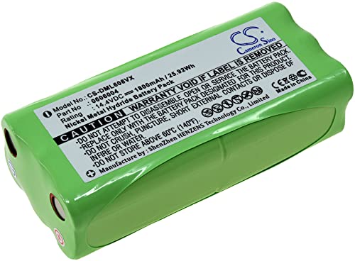 Batterie pour robot aspirateur Dirt Devil M611, M611 Fusion 14,4 V NiMH